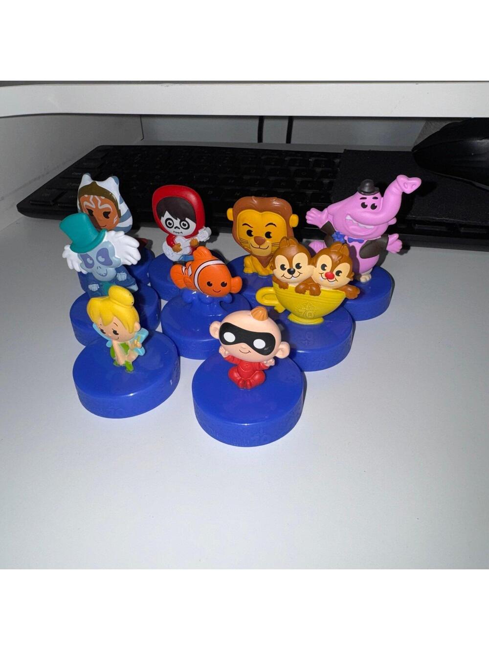 McDonald's Happy Meal toys from a 2023 Disney 100 Years of Wonder collection